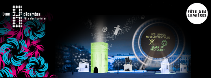 Fte des lumires de Lyon - stand Rcylum